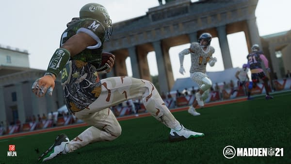 Getting back to your roots in Madden NFL 21 as you play in The Yard, courtesy of EA Sports.