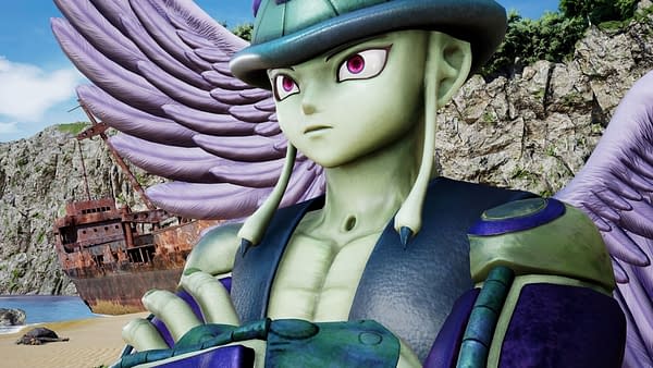 A look at Meruem from Hunter X Hunter as he will appear in Jump Force, courtesy of Bandai Namco.