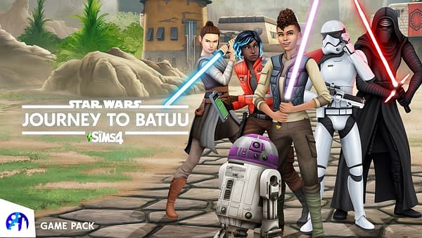 A look at The Sims 4 Star Wars: Journey To Batuu, courtesy of Electronic Arts.