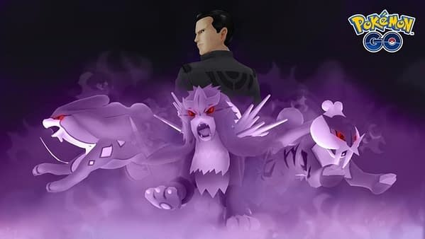 Giovanni is the Team GO Rocket boss. Credit: Niantic.