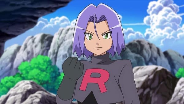 Team Rocket's James and his Pokemon Weezing are now in Pokemon Masters EX.