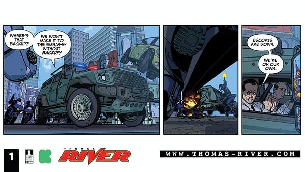 Brian Stelfreeze Finished New Comic, Thomas River #1, on Kickstarter