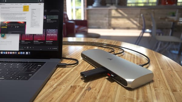A look at the CORSAIR TBT100 Thunderbolt 3 Dock in action.