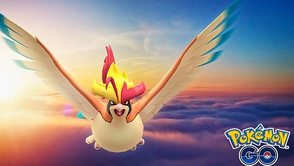 Mega Pidgeot, a Flying-type Mega, has Been Unlocked in Pokémon GO. Credit: Niantic