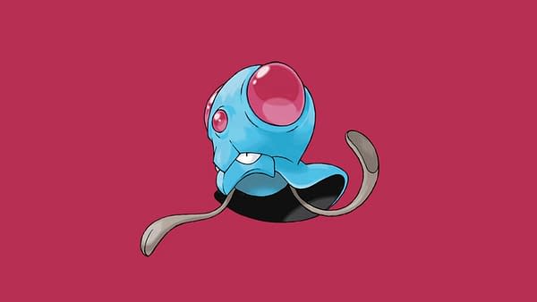 Shiny Tentacool Spotlight Hour is Tonight in Pokémon GO. Credit: The Pokémon Company