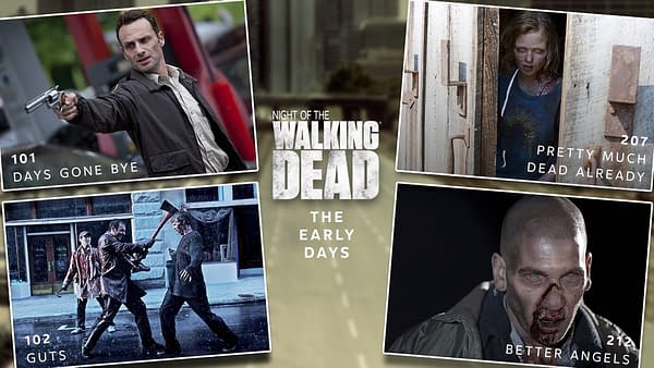 The Walking Dead presents Night of the Walking Dead marathon (Image: AMC)