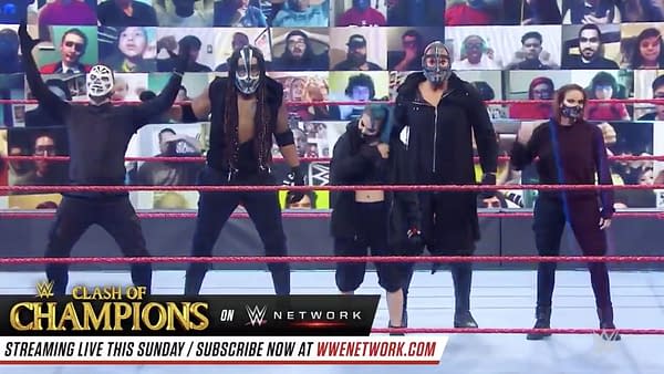 Retribution Unmasks on WWE Monday Night Raw... Sort Of