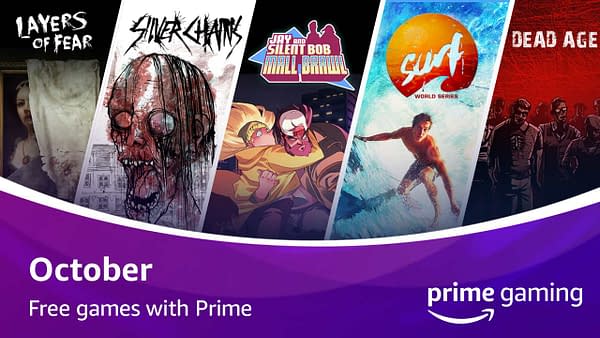 A look at the five games for Free Games With Prime in October 2020.