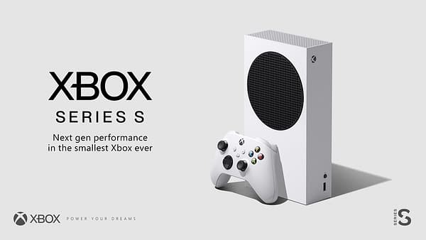 A look at the Xbox Series S from Microsoft, courtesy of Xbox.