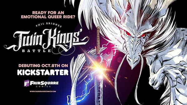 Twin Kings Battle: Phil Briones's Kickstarter for YA LGBTQ Comic