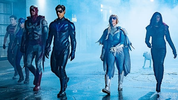 Titans -- Ep. 213 -- "Nightwing" -- Photo Credit: Brooke Palmer / 2019 Warner Bros. Entertainment Inc. All Rights Reserved.