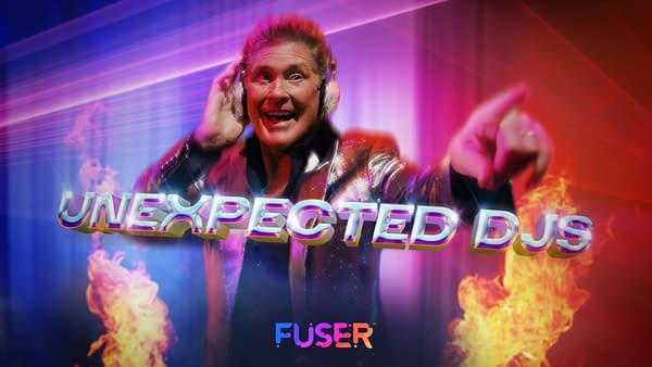 Hasselhoff drove Knightrider, we're pretty sure he can DJ. Courtesy of NCSOFT.