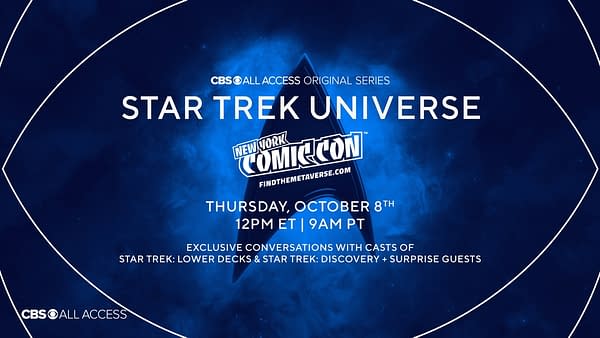 Star Trek Universe brought Discovery and Lower Decks to NYCC Metaverse (Image: CBS All Access)