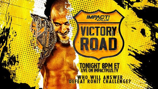 Rohit Raju offers up a shot at the Impact X-Division Championship in an open challenge of sorts at Victory Road.