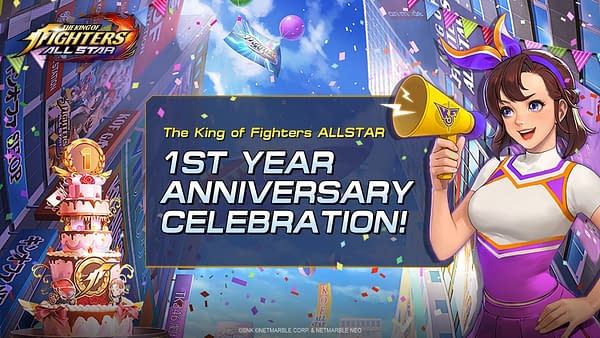 Hey, its an anniversary... but the cake isn't real. Courtesy of Netmarble.