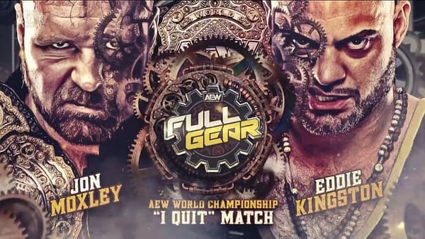 Jon Moxley will defend his AEW Championship against Eddie Kingston in an "I Quit" match at Full Gear