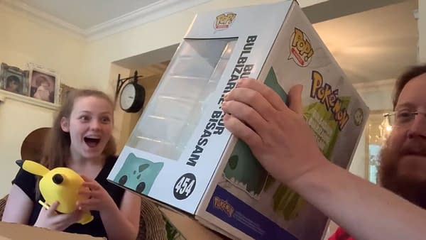 Eve Opens The Box To Giant-Sized Pokemon Funko POP Vinyls