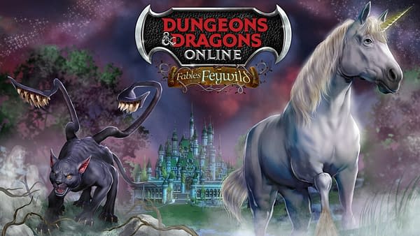 Yes, there are unicorns, but also a lot of weird things in Dungeons & Dragons Online. Courtesy of Standing Stone Games.