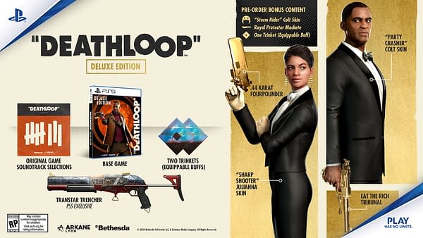 A look at the Deluxe Edition for pre-order with more bonus content, courtesy of Bethesda Softworks.