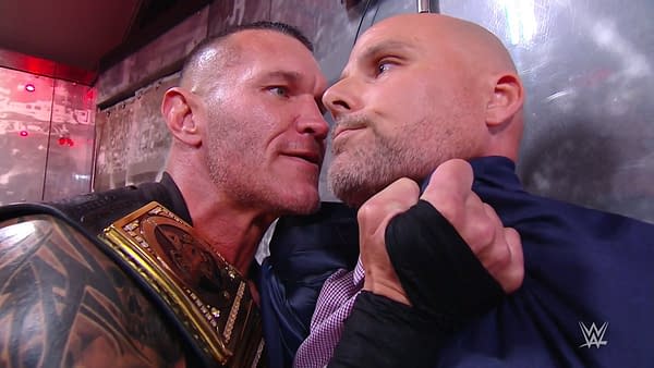 Randy Orton disrespects WWE official Adam Pearce