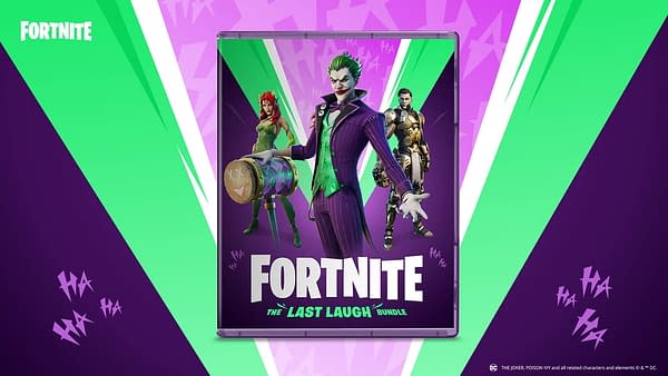 Joker, Poison Ivy, and Midas join Fortnite in this new bundle, courtesy of Epic Games.
