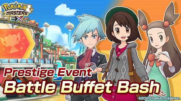 Battle Buffet Bash promo image. Credit: Pokémon Masters EX