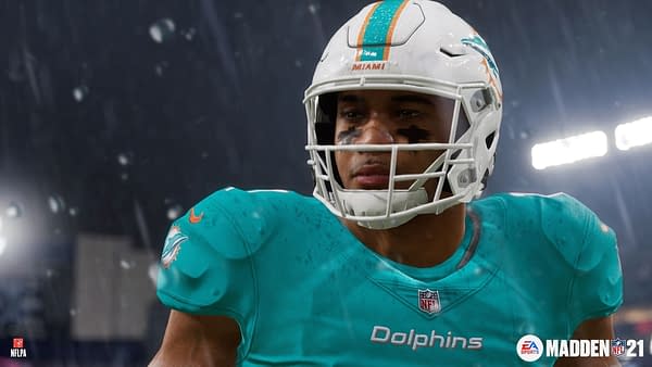 A look at the Miami Dolphins current QB, Tua Tagovailoa, in next-gen majesty. Courtesy of EA Sports.