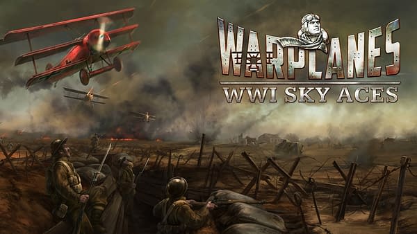 Take control of the stick during The Great War in Warplanes: WW1 Sky Aces, courtesy of 7Levels.