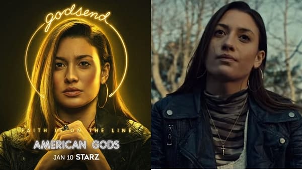 American Gods continued rolling out the season 3 character profiles (image: STARZ)