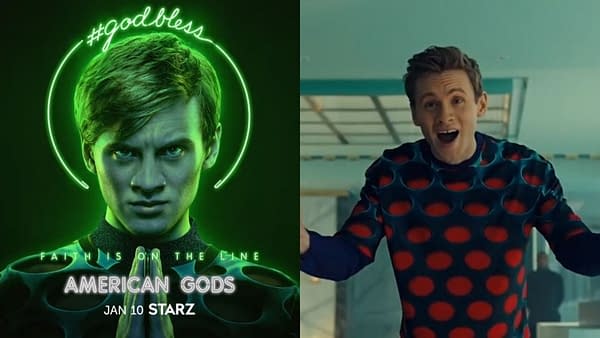 American Gods gets viewers caught up-to-speed on Tech Boy for season 3 (Images: STARZ screencaps)