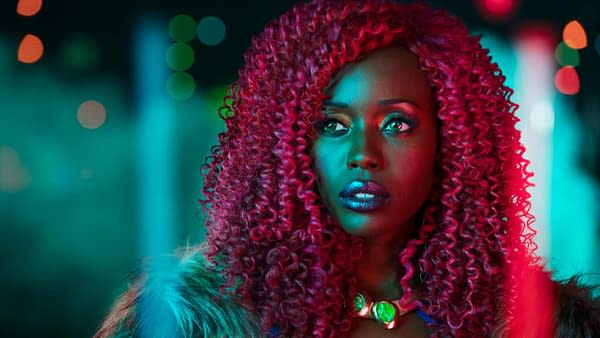 Titans star Anna Diop posted a third piece to the Starfire puzzle (Image: HBO Max)