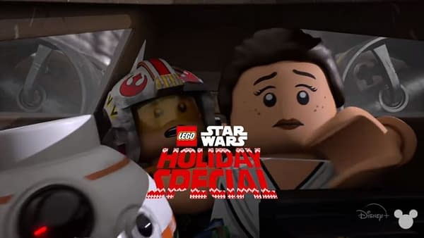 LEGO Star Wars Holiday Special arrives this month from Disney+ (Image: Disney+)