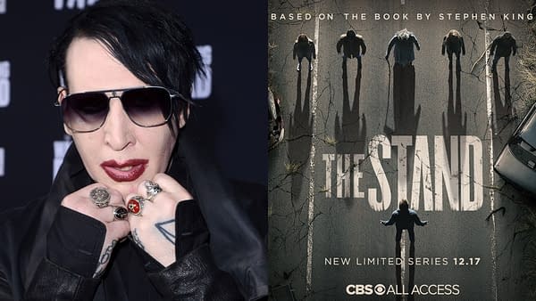 The Stand director clarifies Marilyn Manson rumors (Images: Kathy Hutchins & Shutterstock.com/ CBS All Access)