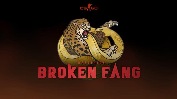 The Broken Fang logo from Counter-Strike: Global Offensive, courtesy of Valve Corporation.