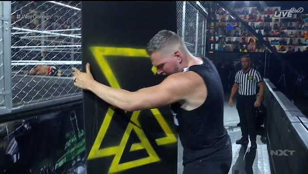 Pat McAfee competes at NXT Takeover WarGames