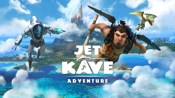 Promo art for Jet Kave Adventure, courtesy of 7Levels.