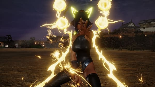 Yoruichi Shihouin in all of her glory is coming to Jump Force. Courtesy of Bandai Namco.