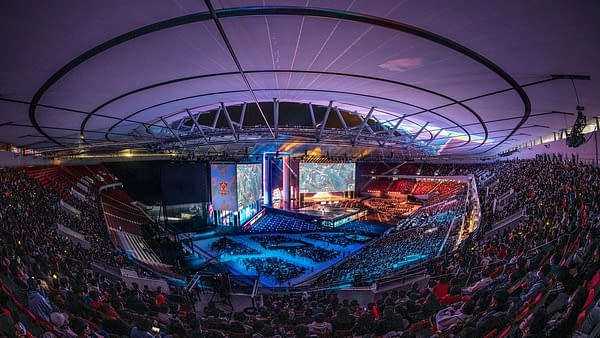 League of Legends 2020 Worlds Finals, photo by Hugo Hu, courtesy of Riot Games.