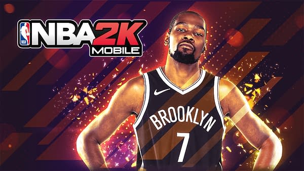 A look at new promo art for NBA 2K Mobile featuring Kevin Durant. Courtesy of 2K Games.