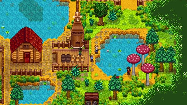 Have we talked to you about the new beachfront farm? Courtesy of ConcernedApe