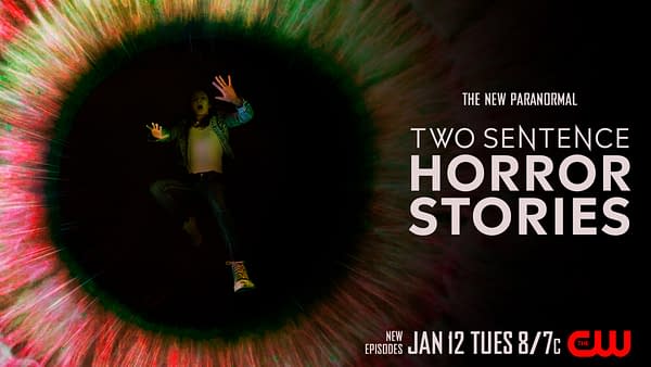 key art from season 2 of Two Sentence Horror Stories (he CW)