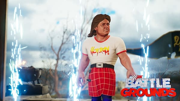 The Hot Rod, Rowdy Roddy Piper, makes his way into WWE 2K Battlegrounds. Courtesy of 2K Games.