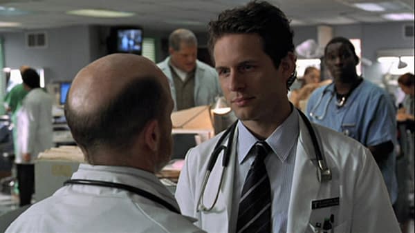 It's Always Sunny in Philadelphia star Glenn Howerton remembers his ER run. (Image; NBC screencap)