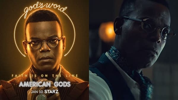 American Gods continued its Season 3 profiles (Image: STARZ)