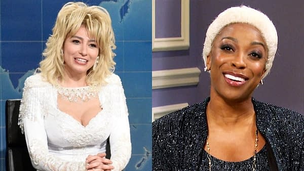 Saturday Night Live got thumbs-up from Dolly Parton and Dionne Warwick (Images: NBCU)