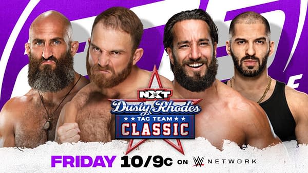 Timothy Thatcher and Tommaso Ciampa will put aside their differences to team up and enter the Dusty Rhodes Classic on 205 Live