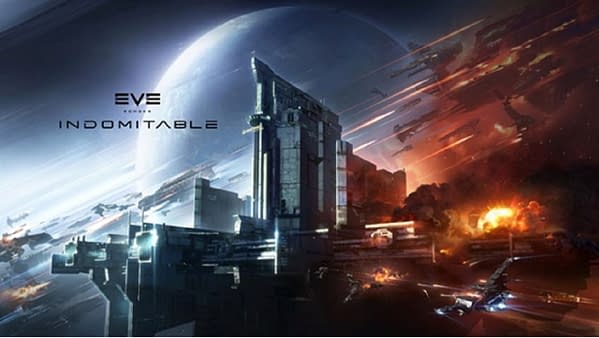 A look at the promo art for Indomitable, courtesy of CCP Games.
