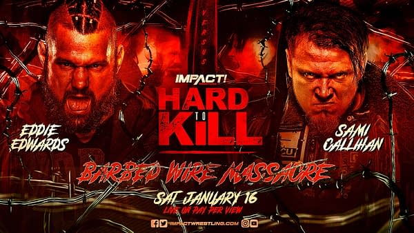 Eddie Edwards will face Sami Callihan at Impact Hard to Kill