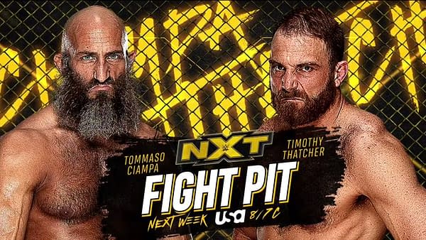 After an injury prevented this match from taking place at New Years Evil, Tommaso Ciampa and Timothy Thatcher will meet in the Fight Pit next week