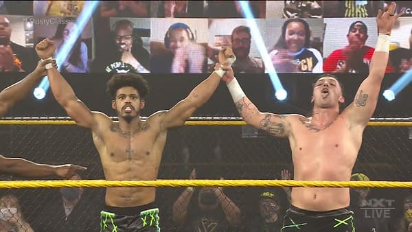 Wes Lee and Nash Carter, FKA Dezmond Xavier and Zachary Wentz, debuted on NXT as MSK